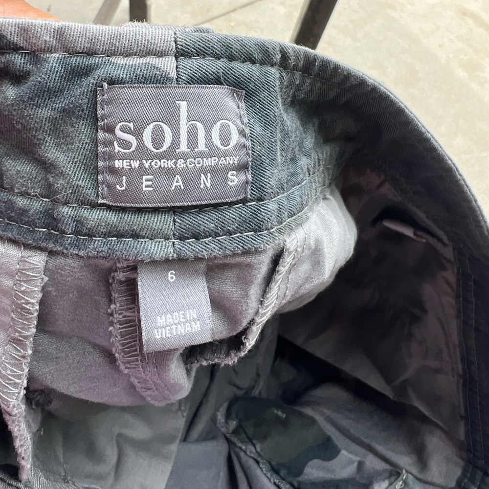 Soho new york & company jeans army print shorts - Picture 3 of 3